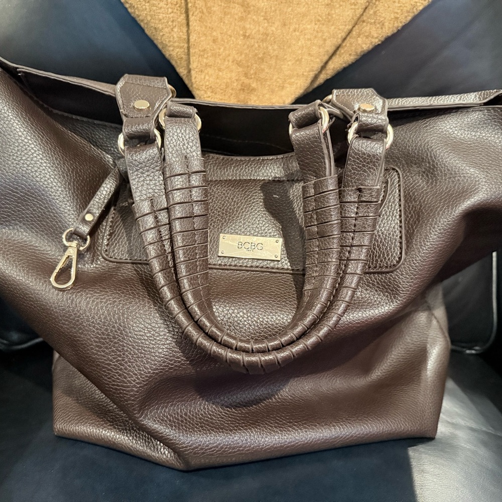 BCBG Vegan Leather Tote